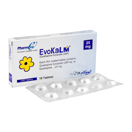 PharmEvo Evokalm Tablet, 25mg, 10-Pack - Main Image