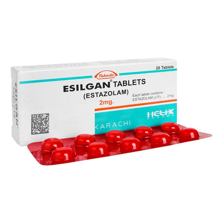 Helix Pharma Esilgan Tablet, 2mg, 20 Tablets - Main Image