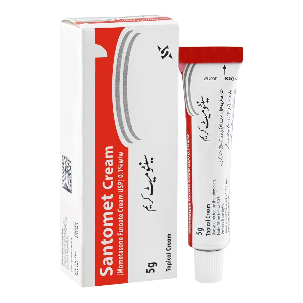 Sante Pharma Santomet Cream, 5g - Main Image