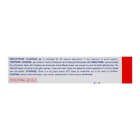 GSK Clinagel Gel, 10g - Image 2