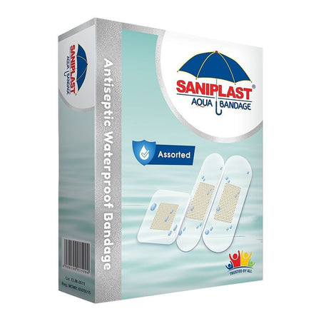 Saniplast Aqua Bandage Assorted, 15-Pack - Main Image