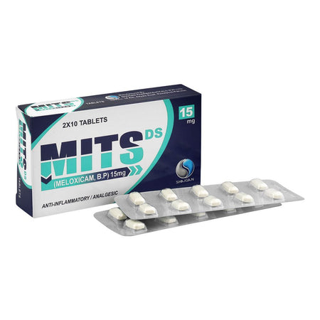 Shaigan Pharmaceuticals Mits DS Tablet, 15mg, 20-Pack - Main Image
