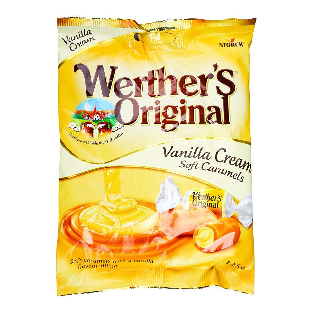 Storck Werther's Original Vanilla Cream Soft Caramel, 125g - Main Image