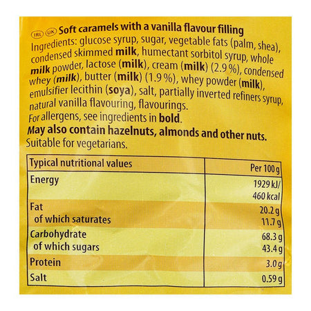 Storck Werther's Original Vanilla Cream Soft Caramel, 125g - Image 3