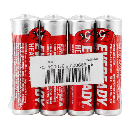 Eveready Heavy Duty AA SW-4, Red, 4-Pack - Image 2