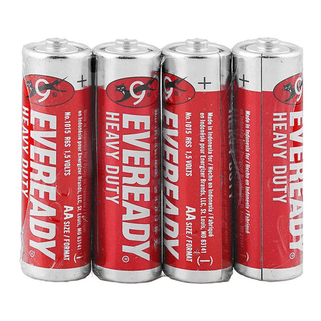 Eveready Heavy Duty AA SW-4, Red, 4-Pack - Image 3