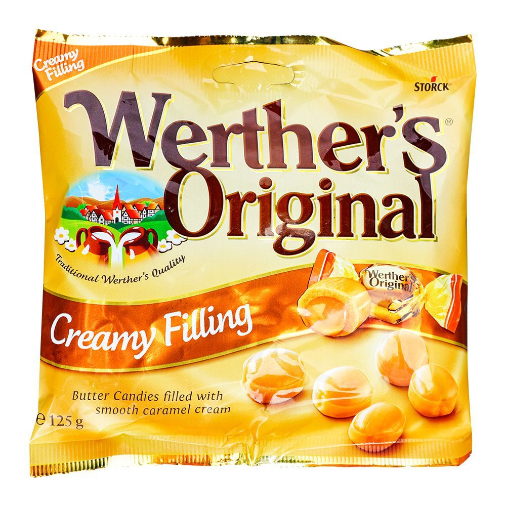 Storck Werther's Original Creamy Filling Candies, 125g - Main Image
