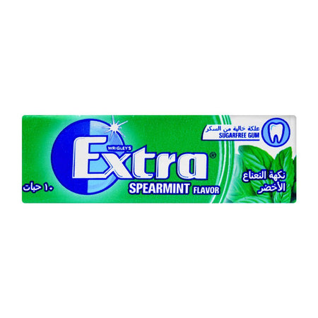 Wringle's Extra Sugar-Free Spearmint Flavor Gum, 14g - Main Image