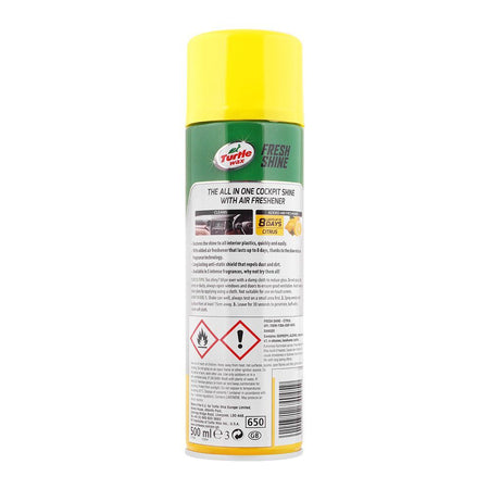 Turtle Wax Fresh Shine, Citrus, 500ml - Image 2