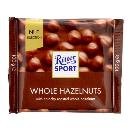 Ritter Sport Nut Selection Whole Hazelnuts Chocolate, 100g - Main Image