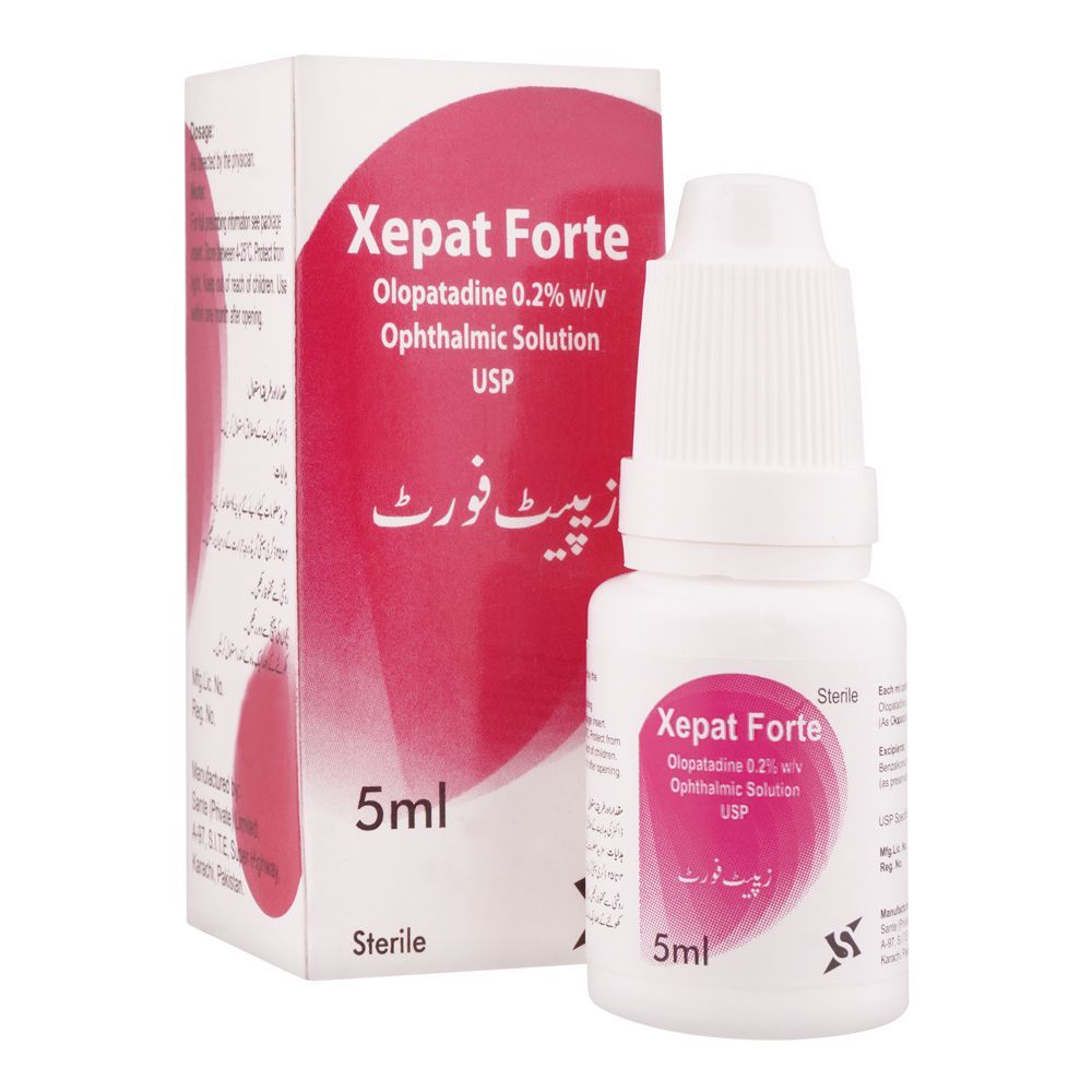 Sante Pharma Xepat Forte Eye Drops, 5ml - Main Image