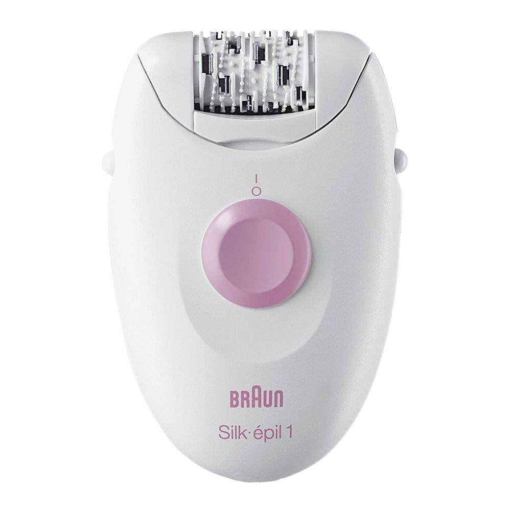 Braun Silk Epil 1 Legs Epilator, White and Pink, SE1170 - Main Image