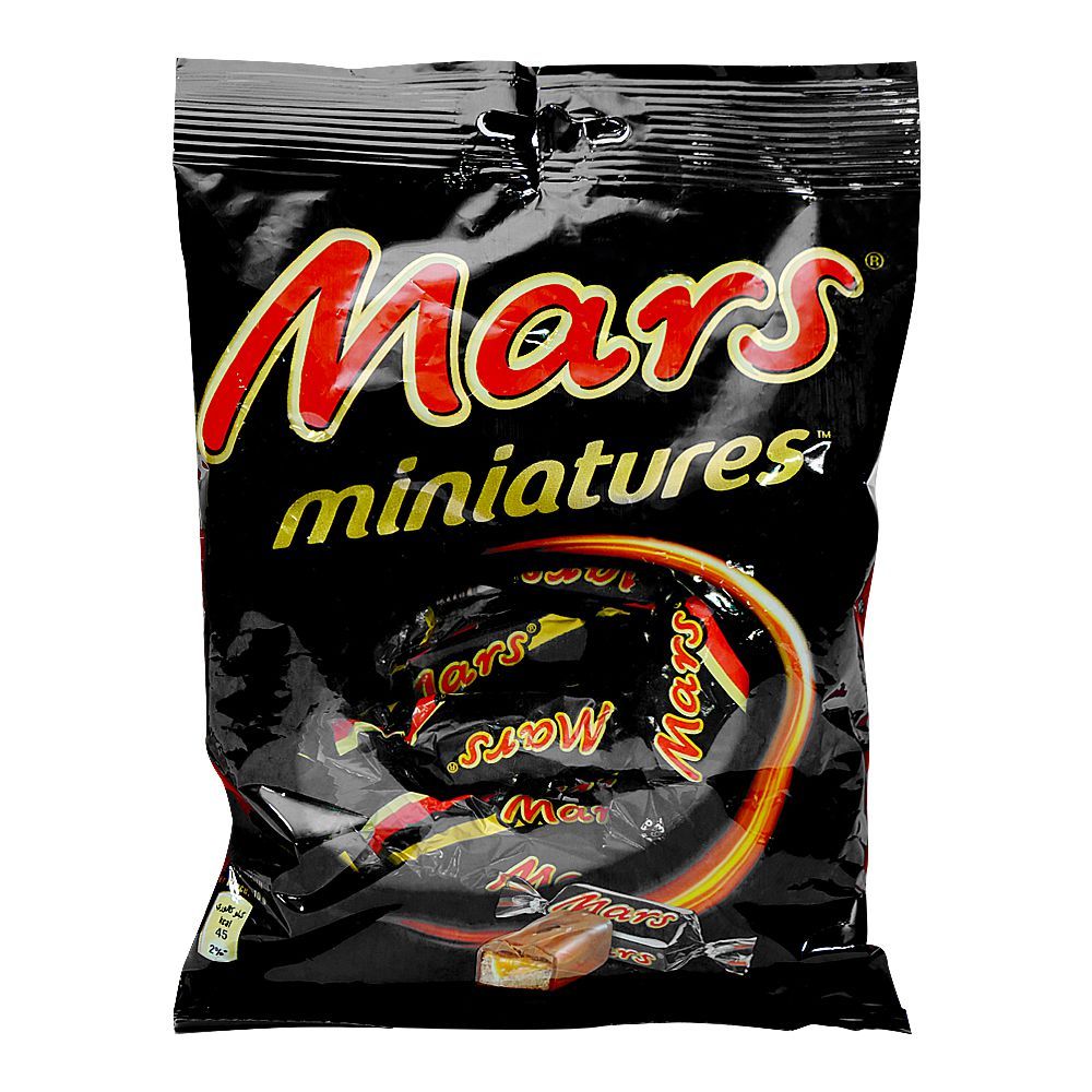 Mars Miniatures Frozen Chocolate Mini Bars Pouch, 150g - Main Image