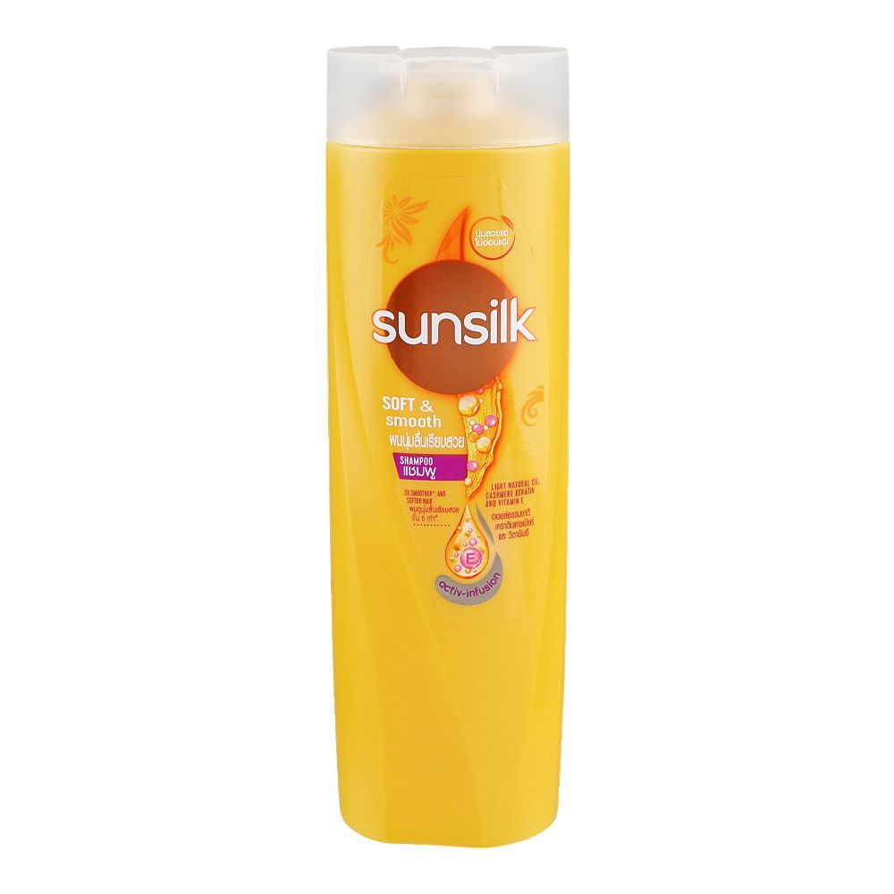 Sunsilk Soft & Smooth Shampoo, For Fine Hair, 300ml - Main Image