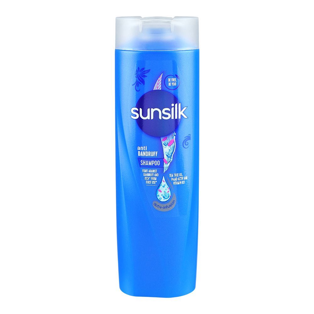 Sunsilk Anti-Dandruff Shampoo, For All Hair Types, 300ml - Main Image