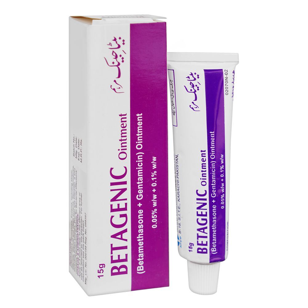 Betagenic Ointment, 15g - Main Image