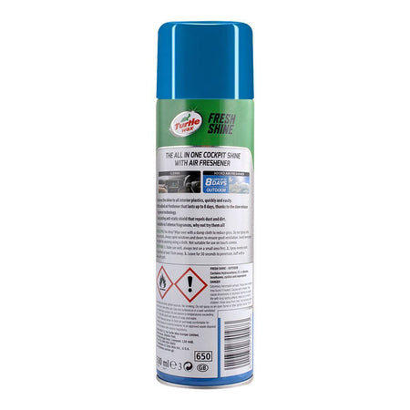 Turtle Wax Fresh Shine Outdoor, Cockpit Shine & Air Freshener, 500ml - Image 2