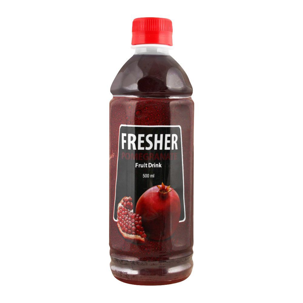 Fresher Pomegranate Fruit Drink, 500ml, Bottle - Main Image