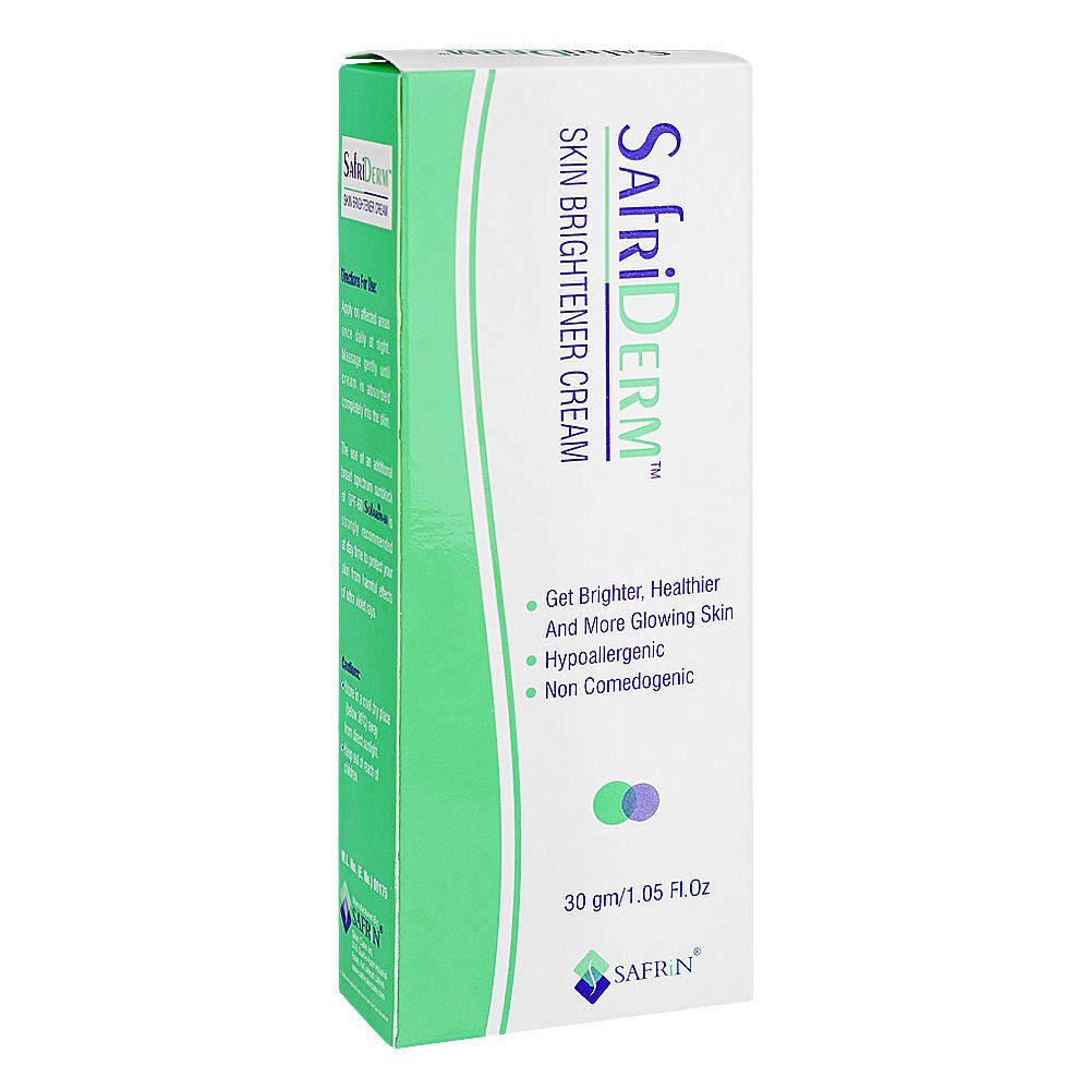Safriderm Skin Brightening Cream, 30g - Main Image