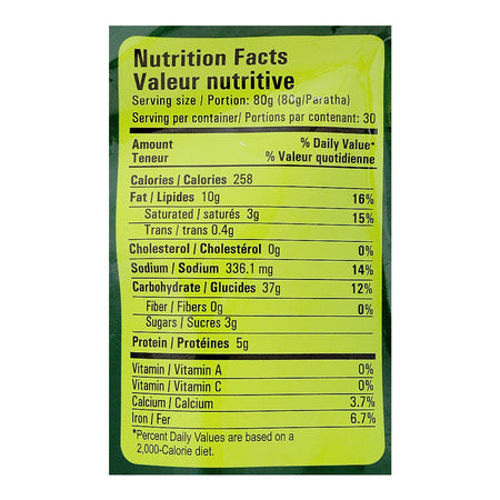 Menu Plain Paratha, 30 Pieces - Image 3