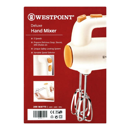 West Point Deluxe Hand Mixer, WF-9701 - Image 4