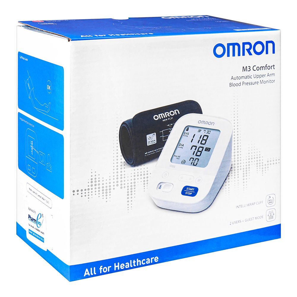 Omron Blood Pressure Monitor, M3 Comfort - Main Image