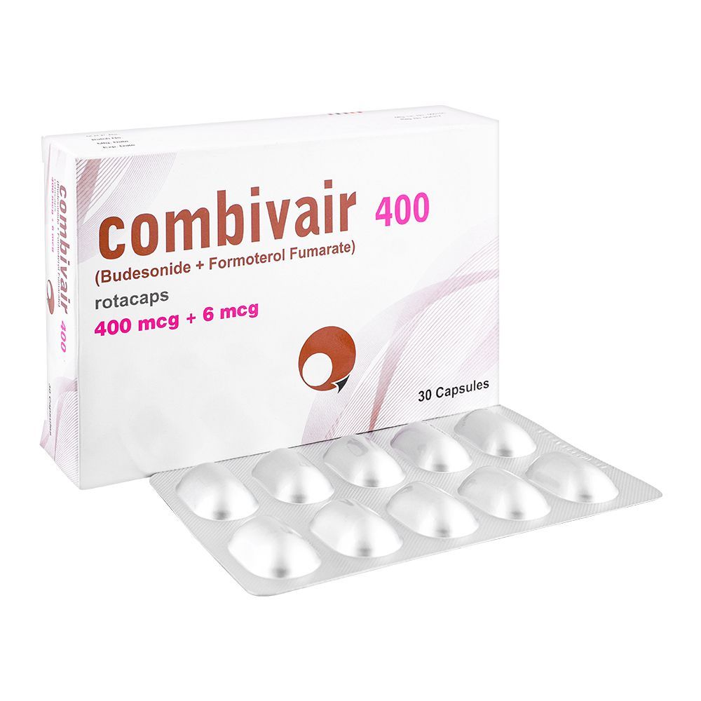 Highnoon Laboratories Combivair Capsule, 400mcg+6mcg, 30-Pack - Main Image