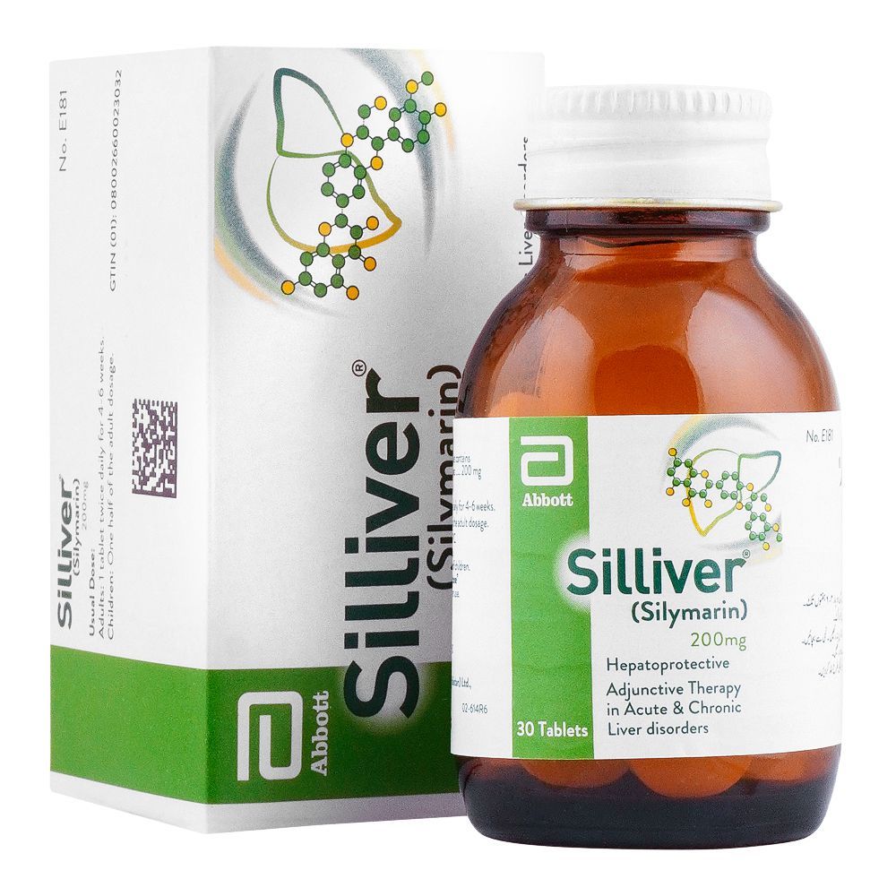 Abbott Silliver Tablet, 200mg, 30-Pack - Main Image