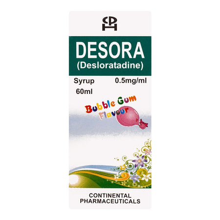 Continental Pharmaceuticals Desora Syrup, 60ml - Image 2
