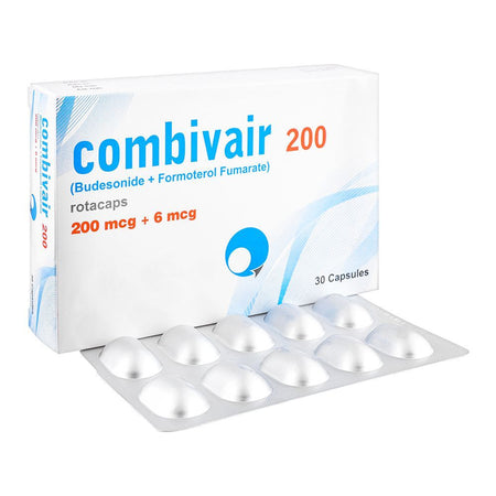 Highnoon Laboratories Combivair Capsule, 200mcg+6mcg, 30-Pack - Main Image