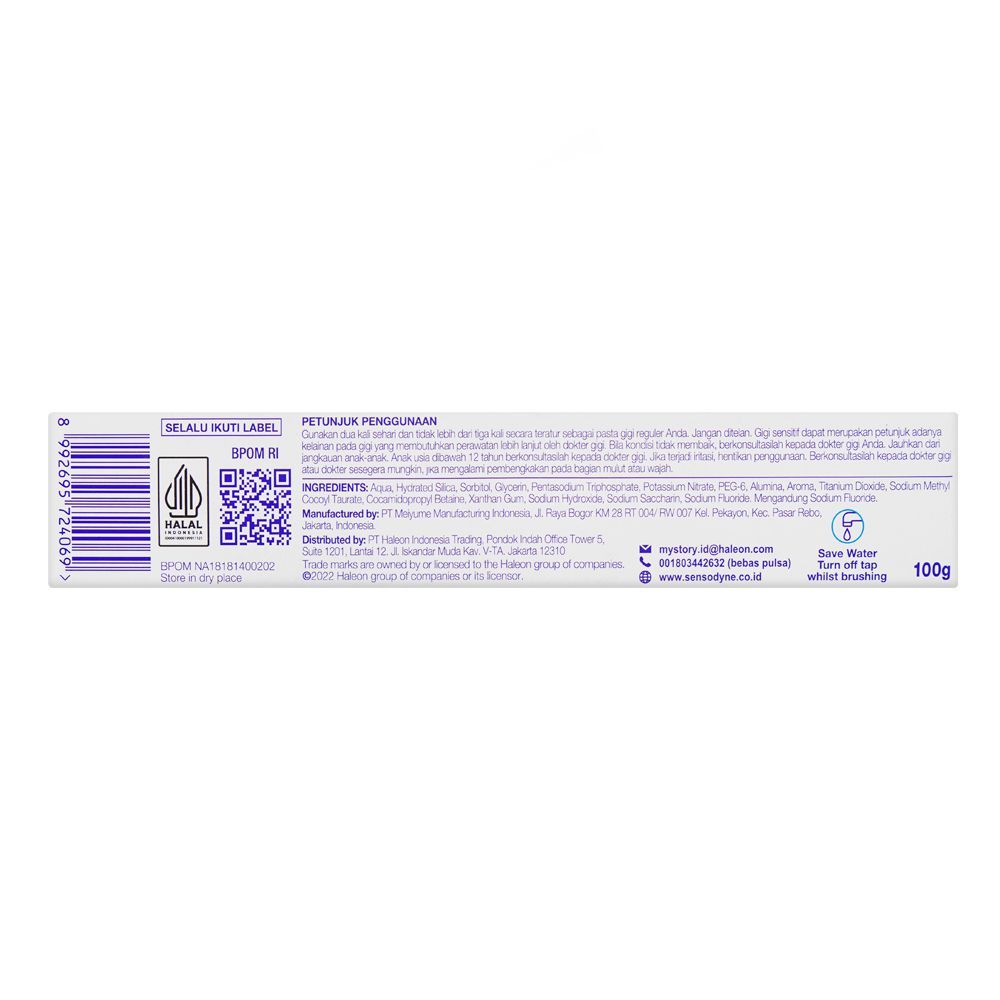 Sensodyne Gentle Whitening Toothpaste, 100g - Image 3