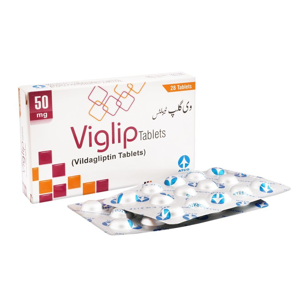 ATCO Laboratories Viglip Tablet, 50mg, 28-Pack - Main Image