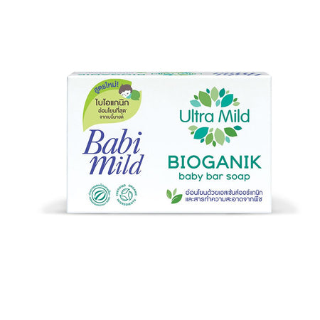 Babi Mild Soap Bioganik Ultra Mild Baby Bar Soap, 75g - Main Image