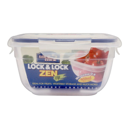 Lock & Lock Air Tight Square Zen Style Container, 950ml, LLHSM8440 - Image 2