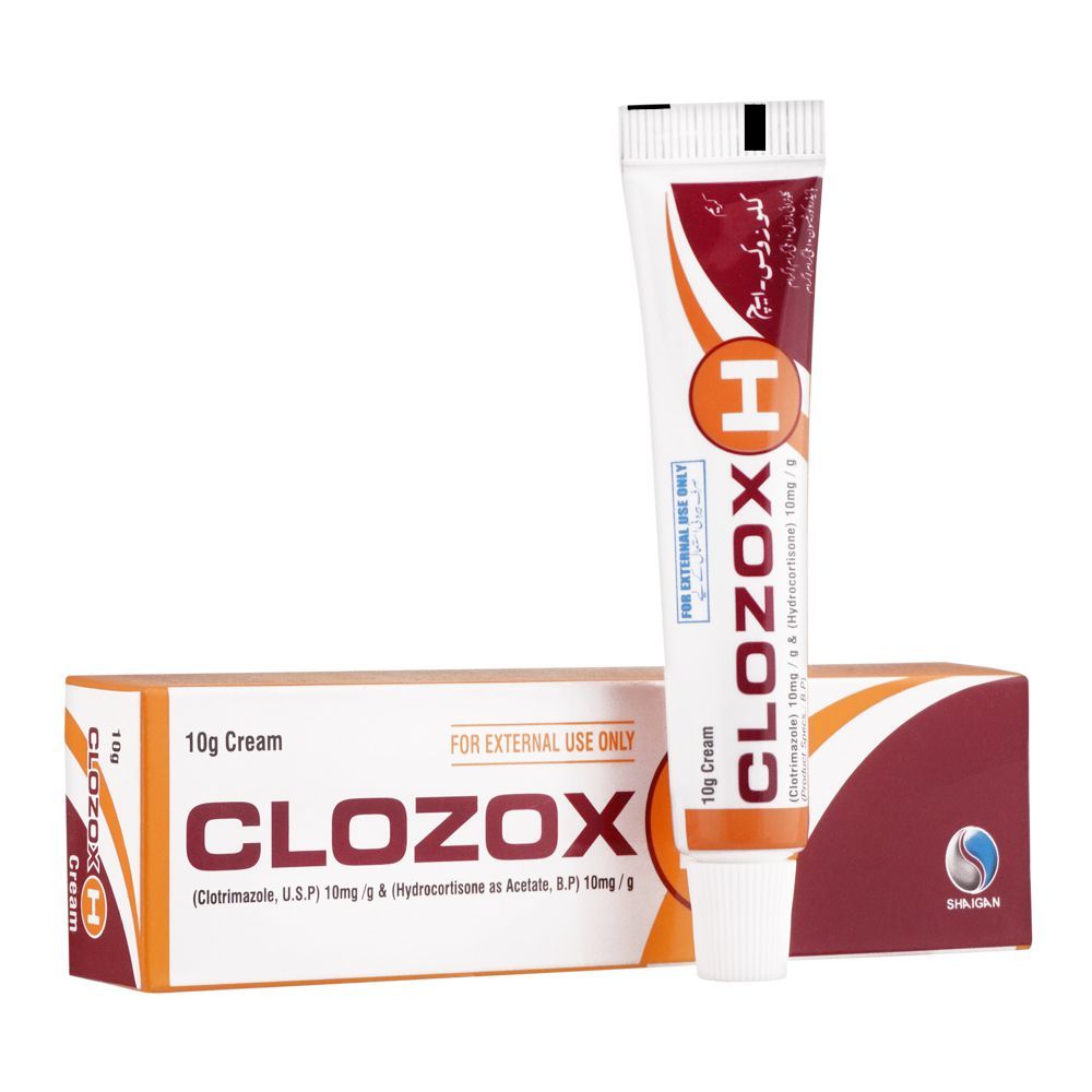 Shaigan Pharmaceuticals Clozox H-Cream, 10g - Main Image
