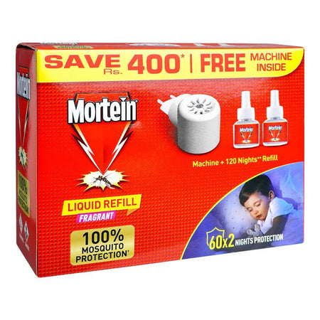 Mortein Fragrant Liquid Mosquito Machine, With Refill - Main Image