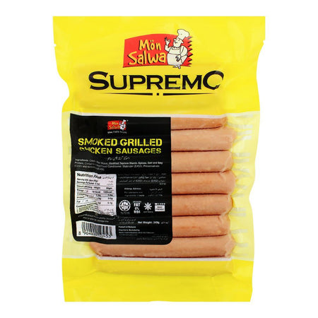 MonSalwa Smoked Grilled Chicken Sausages, 340g - Main Image