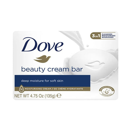 Dove Beauty Cream Bar Soap, 135g - Main Image
