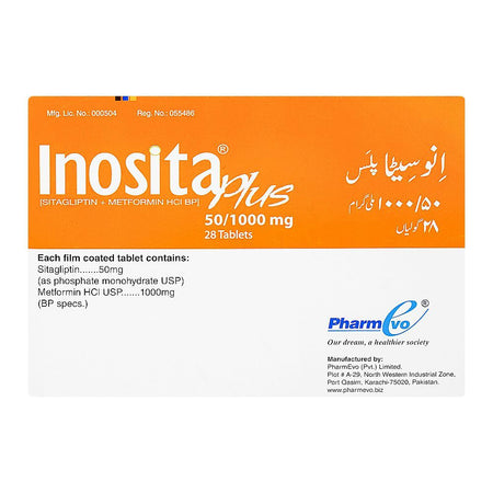 Inosita Plus Tablets, 50/1000mg, Box (28 Tablets) - Image 2