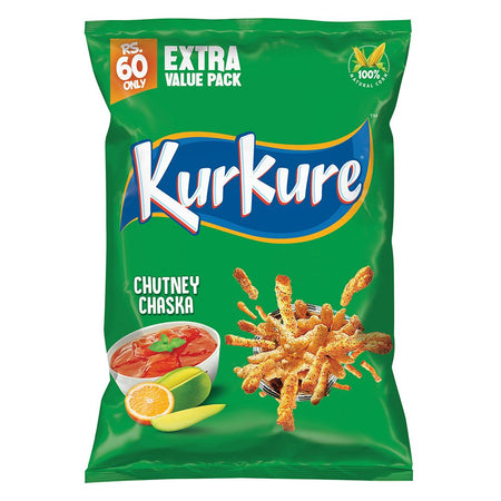 Kurkure Chutney Chaska Chips, 90g - Main Image