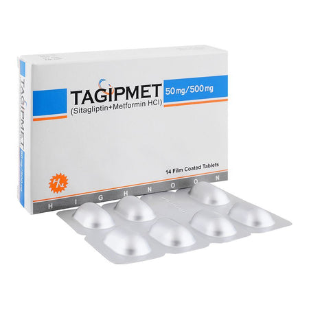 Highnoon Laboratories Tagipmet Tablet, 50mg/500mg, 14-Pack - Main Image