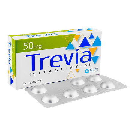 Getz Pharma Trevia Tablet, 50mg, 14-Pack - Main Image