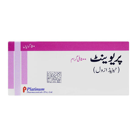 Platinum Pharmaceuticals Prevent Tablet, 500mg, 50-Pack - Image 2