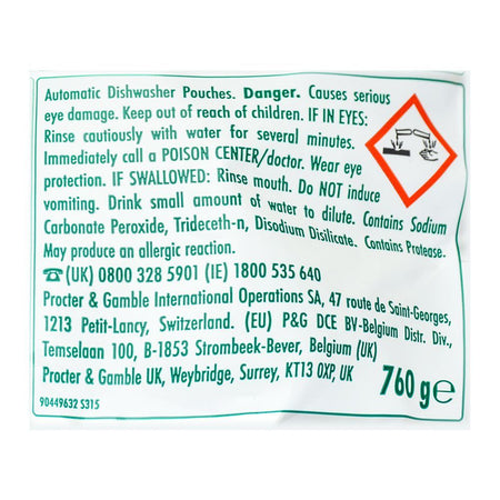 Fairy Platinum Dishwashing All-In-One Tablet, 51-Pack - Image 4