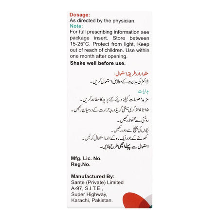 Sante Pharma Lotepred Forte Ophthalmic Suspension, 5ml - Image 2