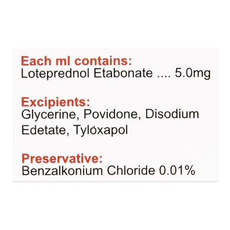 Sante Pharma Lotepred Forte Ophthalmic Suspension, 5ml - Image 3