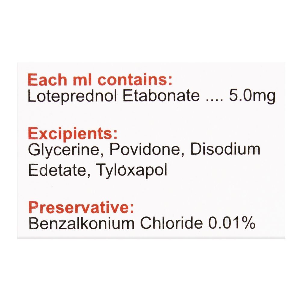 Sante Pharma Lotepred Forte Ophthalmic Suspension, 5ml - Image 3