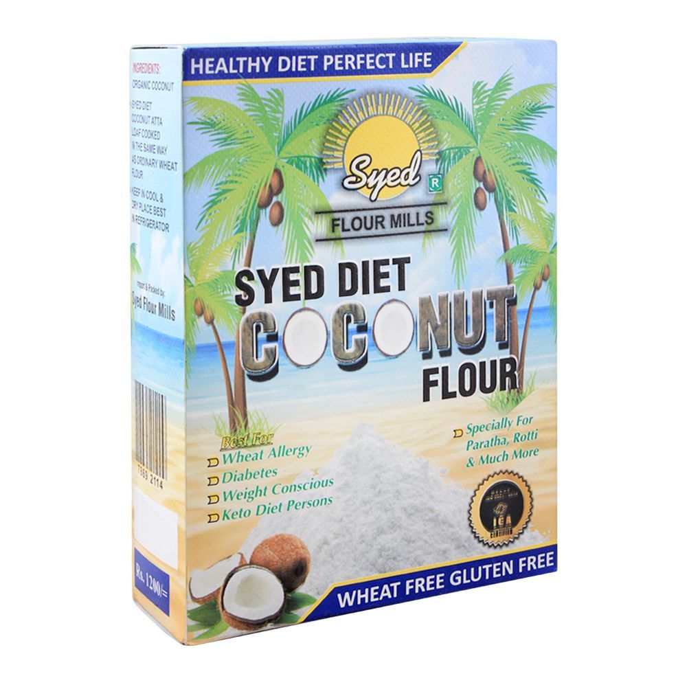 Syed Flour Mills Coconut Diet Atta, Wheat & Gluten Free, 1 KG - Main Image
