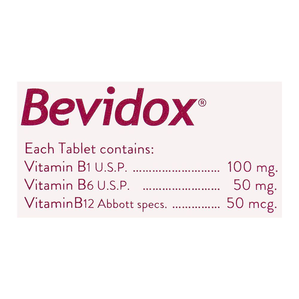 Abbott Bevidox Tablet, 60-Pack - Image 3