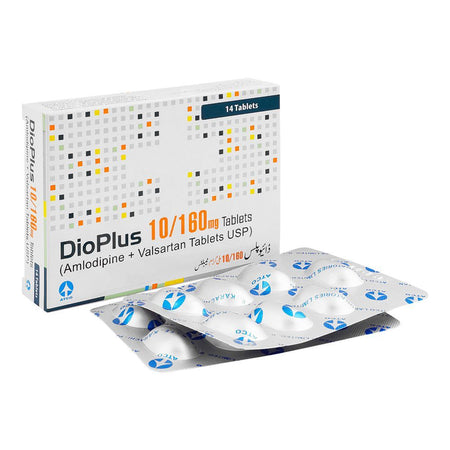 ATCO Laboratories Dioplus Tablet, 10/160mg, 14-Pack - Main Image